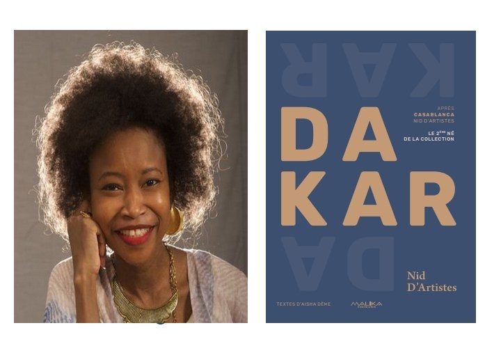 Aisha Dème rend hommage à Dakar - livre intitulé nid d'artistes