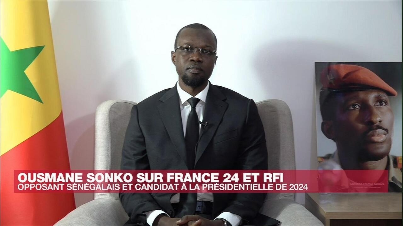 Entretien Ousmane Sonko avec France 24 et RFI
