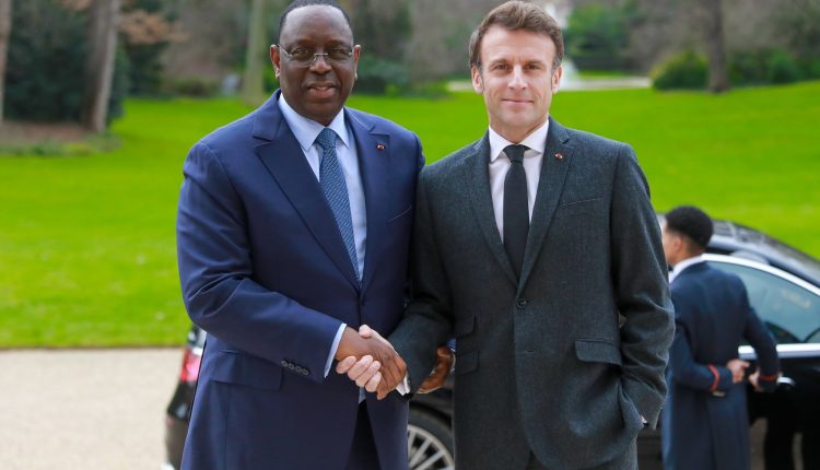 France - Macky Sall reçu par Macron (1)
