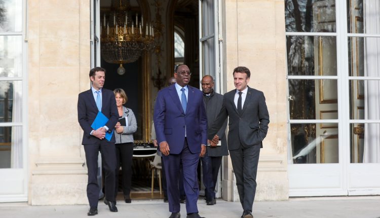 France - Macky Sall reçu par Macron (2)