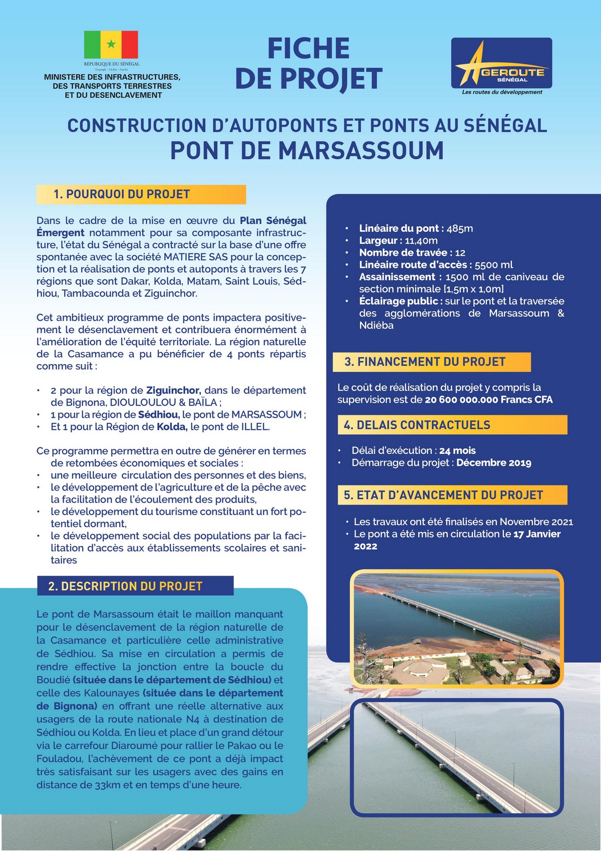 Ageroute_Fiche de projet Marsassoum