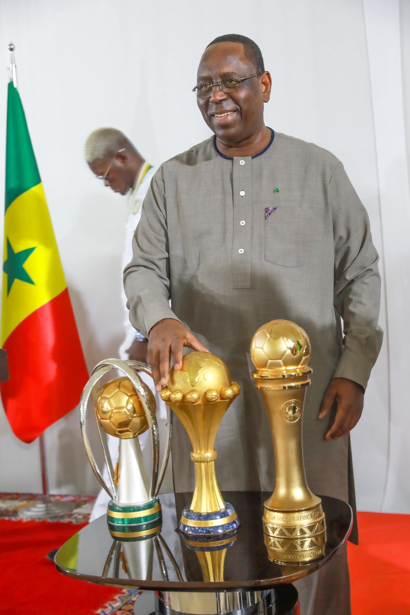 Macky Sall accueil Les Lions CAN, Beach Soccer, CHAN du Sénégal au Palais (5)
