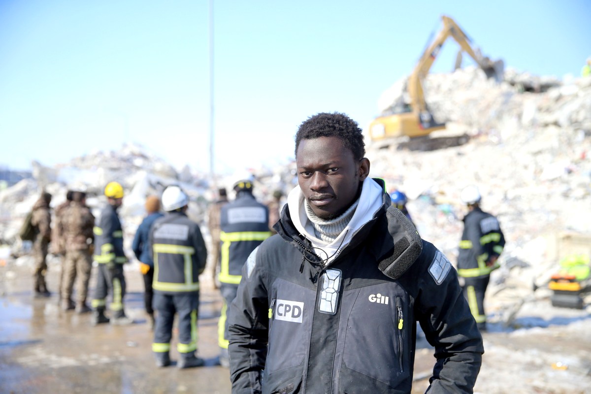 Mustafa Ndiaye - Sénégalais au secours des victimes du tremblement de terre en Turquie