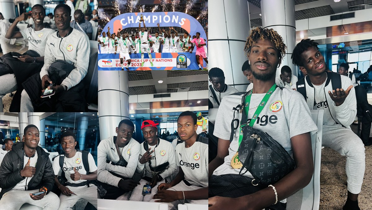 CAN U20 : Après le sacre, l'accueil triomphal des Lions du Sénégal, ce lundi