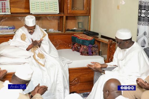 Daaka 2023 - Le Premier Ministre Amadou Ba délivre un message du Chef de l'Etat au Khalife (7)