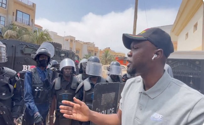 Ousmane Sonko et la Police