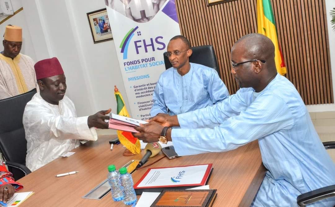 Programme des logements au Sénégal, Signature de conventions de partenariat entre le FHS, la SICAP-SA et la SN-HLM