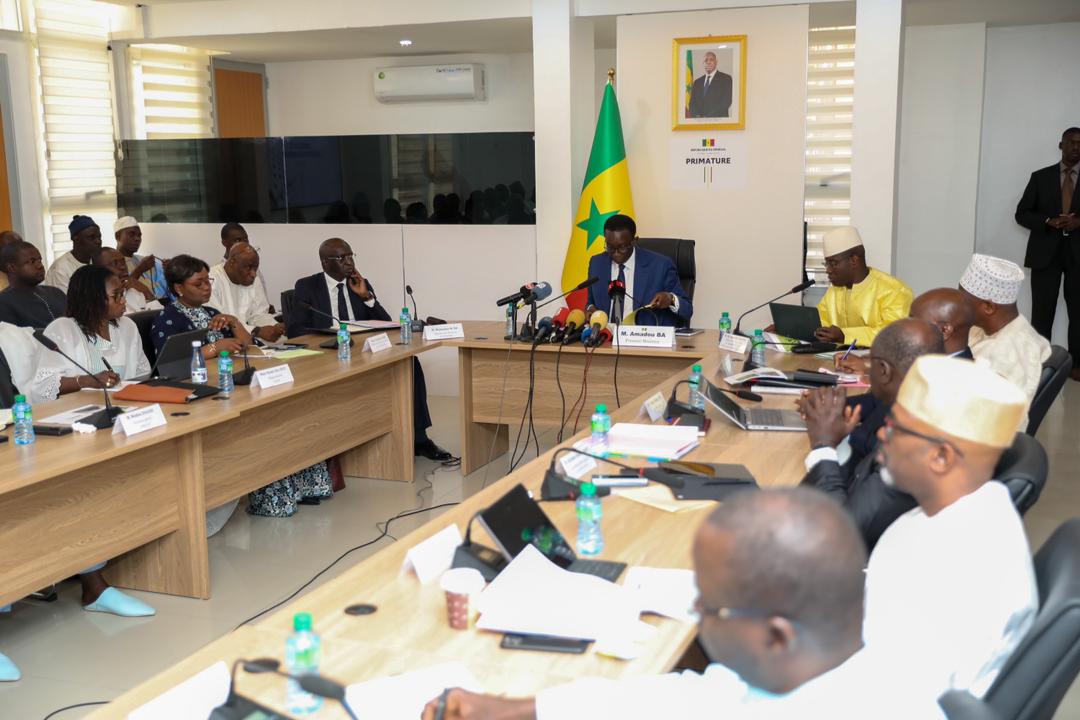 Conseil interministériel sur la campagne agricole à la Primature Sénégalaise (1)