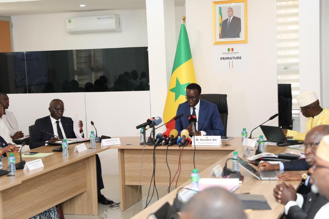 Conseil interministériel sur la campagne agricole à la Primature Sénégalaise (2)