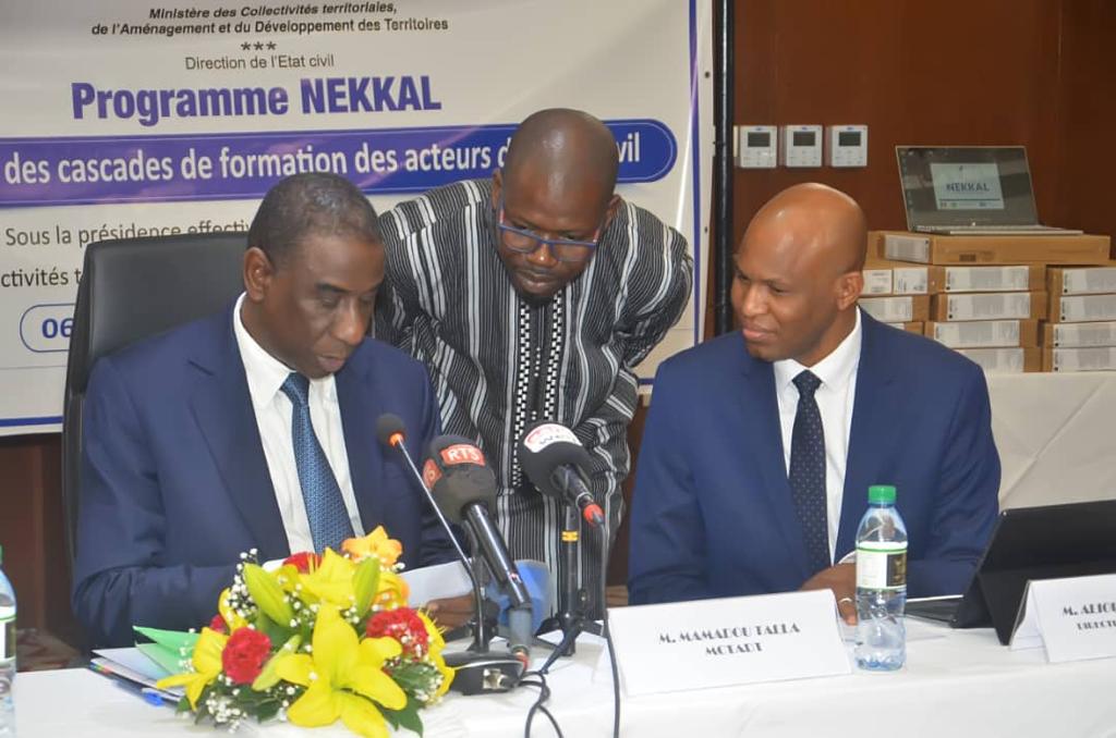 Modernisation de l'état civil au Sénégal, Le Ministre Mamadou Talla salue le professionnalisme du directeur Aliou Ousmane Sall (2)