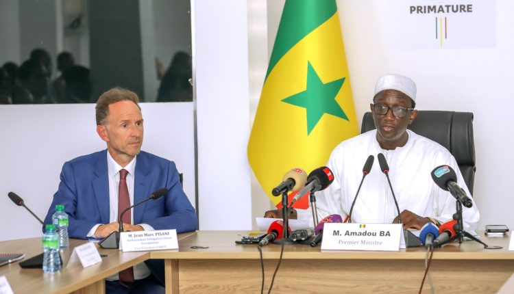 Premier Ministre Amadou Ba et Jean-Marc Pisani