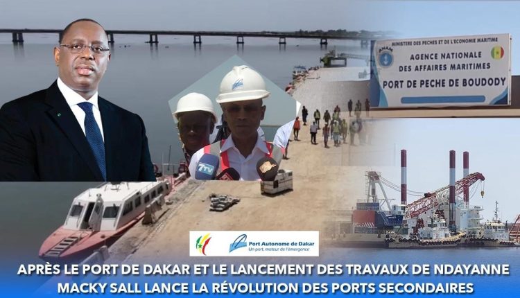 Port de Dakar, Port de Ndayane, Macky Sall lance les Ports secondaires, Mountaga Sy DG Port de DAKAR