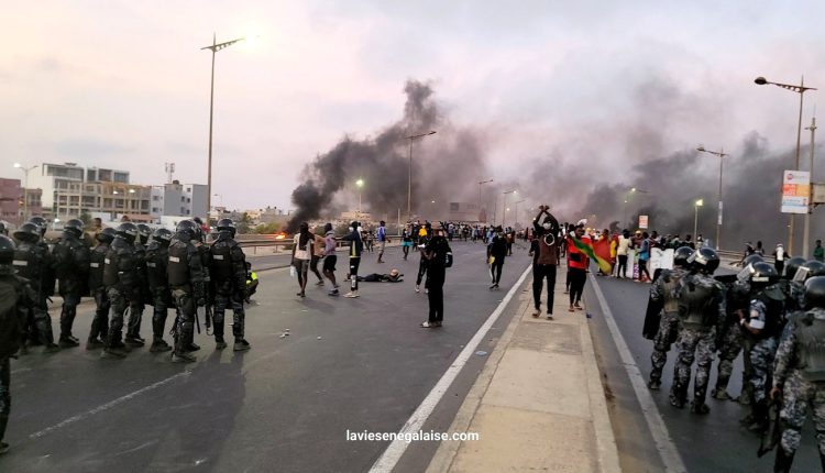 Manifestations à Dakar
