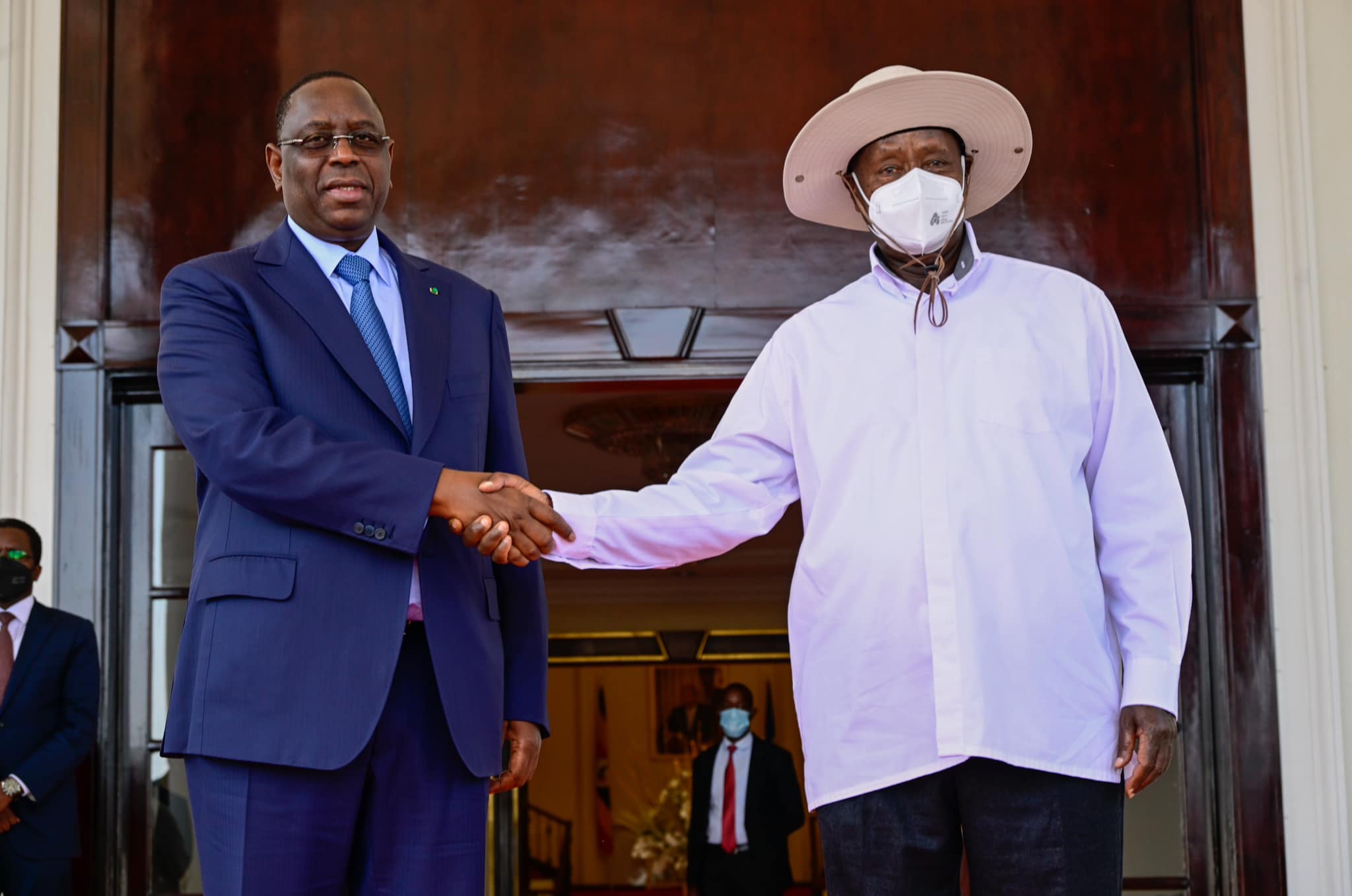 Macky Sall et Museveni