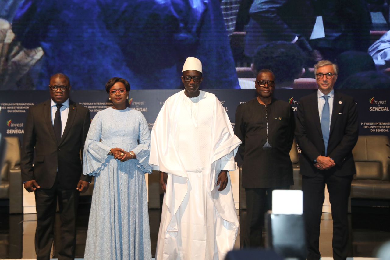 Premier Ministre Amadou Ba lors de la Cérémonie de clôture du forum Invest In Sénégal