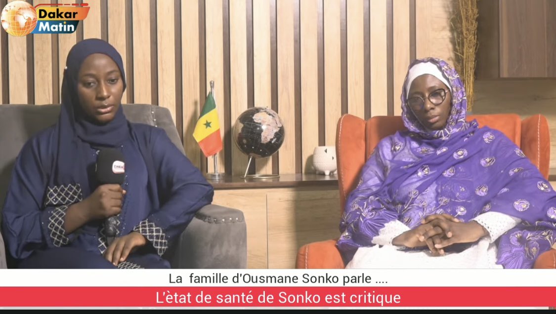 Entretien avec les épouses de Ousmane Sonko