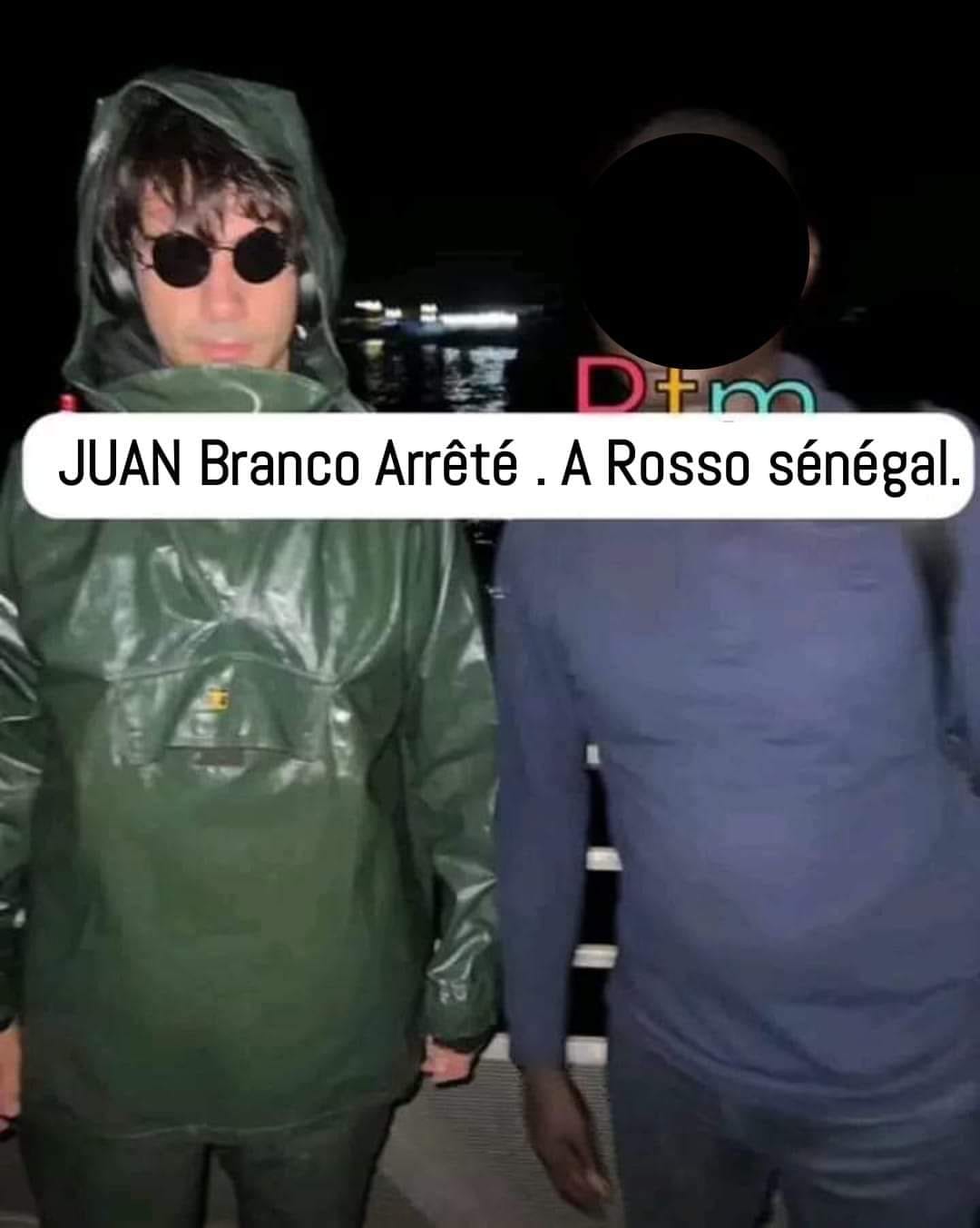 Juan Branco arrêté à Rosso