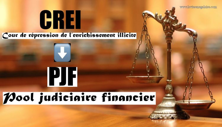 Pool judiciaire financier - PJF