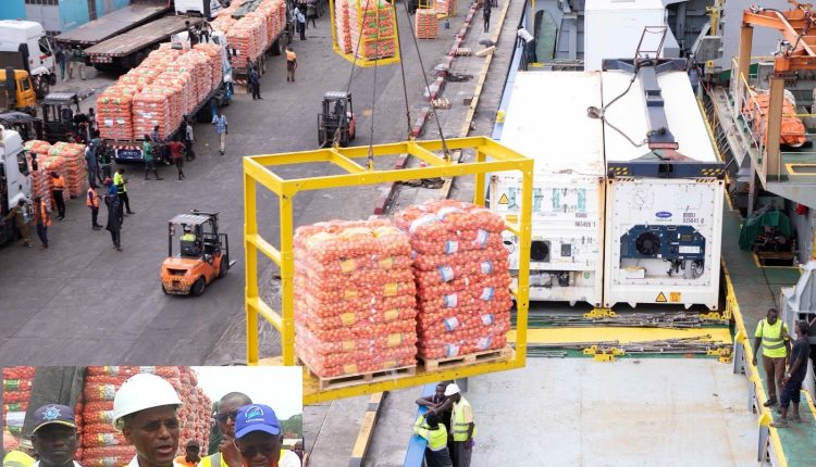 Port de Dakar - Débarquement de 7 000 tonnes d'oignons importés