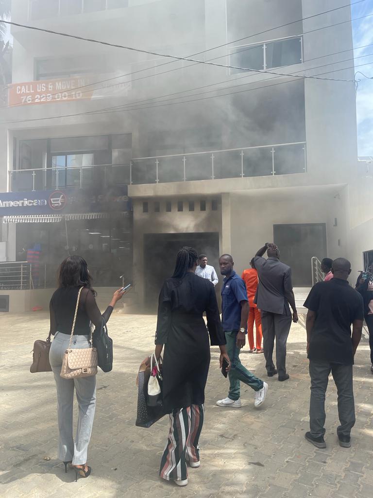 Un Incendie au siège de la Candidate Anta Babacar