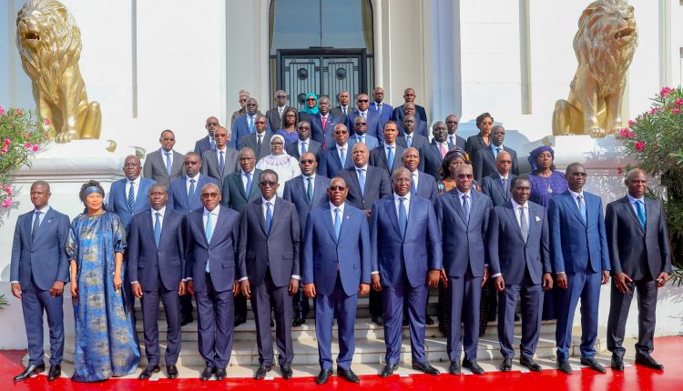 Conseil des ministres Sénégal, Gouvernement du Sénégal