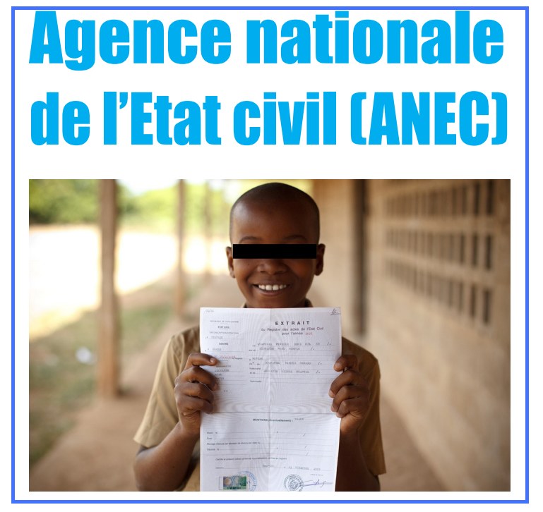 Agence nationale de l'état civil Sénégal, ANEC, ANEC Sénégal