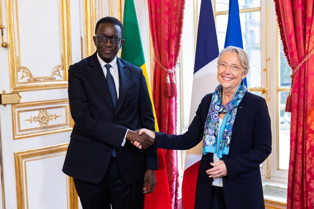 Amadou Ba et Élisabeth Borne, Séminaire intergouvernemental franco-sénégalais (4)