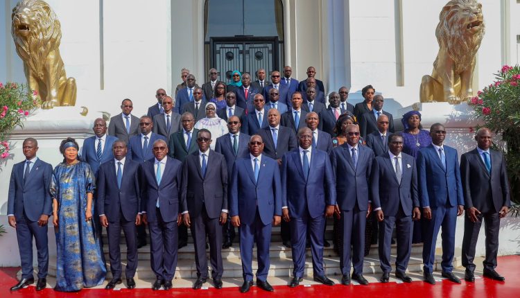 Dernier Gouvernement de Macky Sall avec Amadou Ba, Premier Ministre