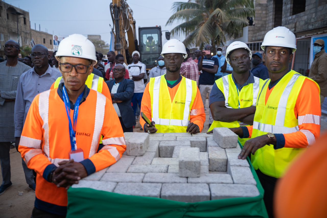 Lancement de travaux routiers à Rufisque par le Premier ministre Amadou Ba (1)