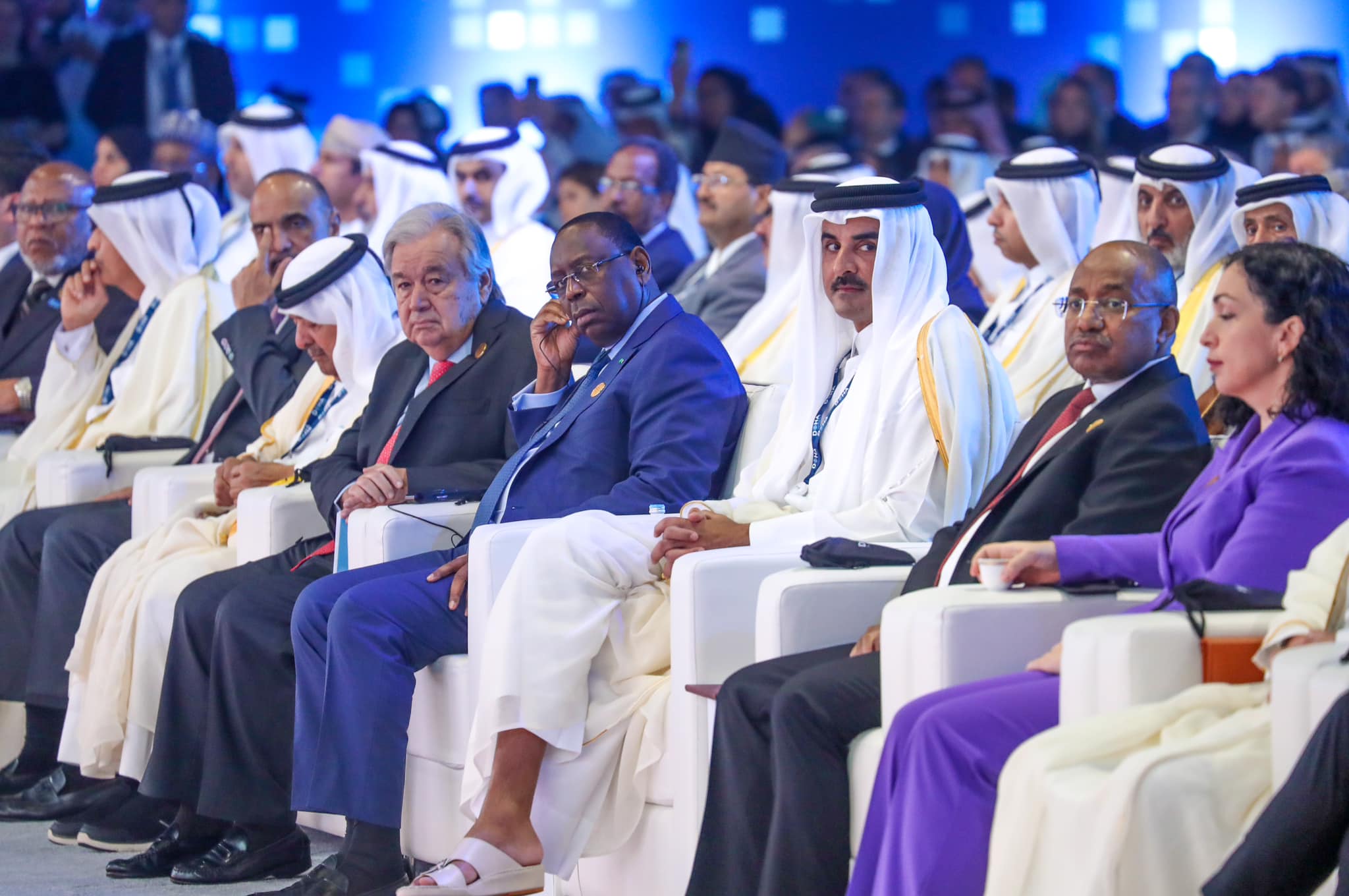 Macky Sall a participé aux travaux de la 21e édition du Forum de Doha