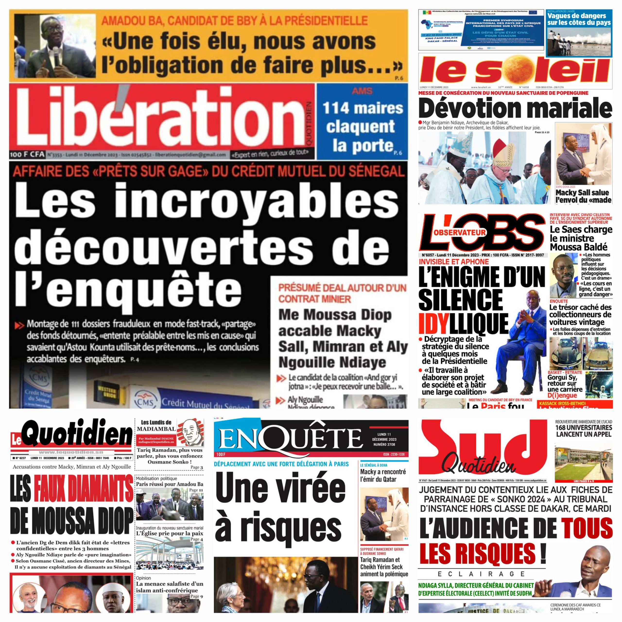 Revue de Presse Sénégal