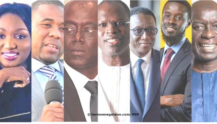 Candidates élection Présidentielle Sénégal 2024