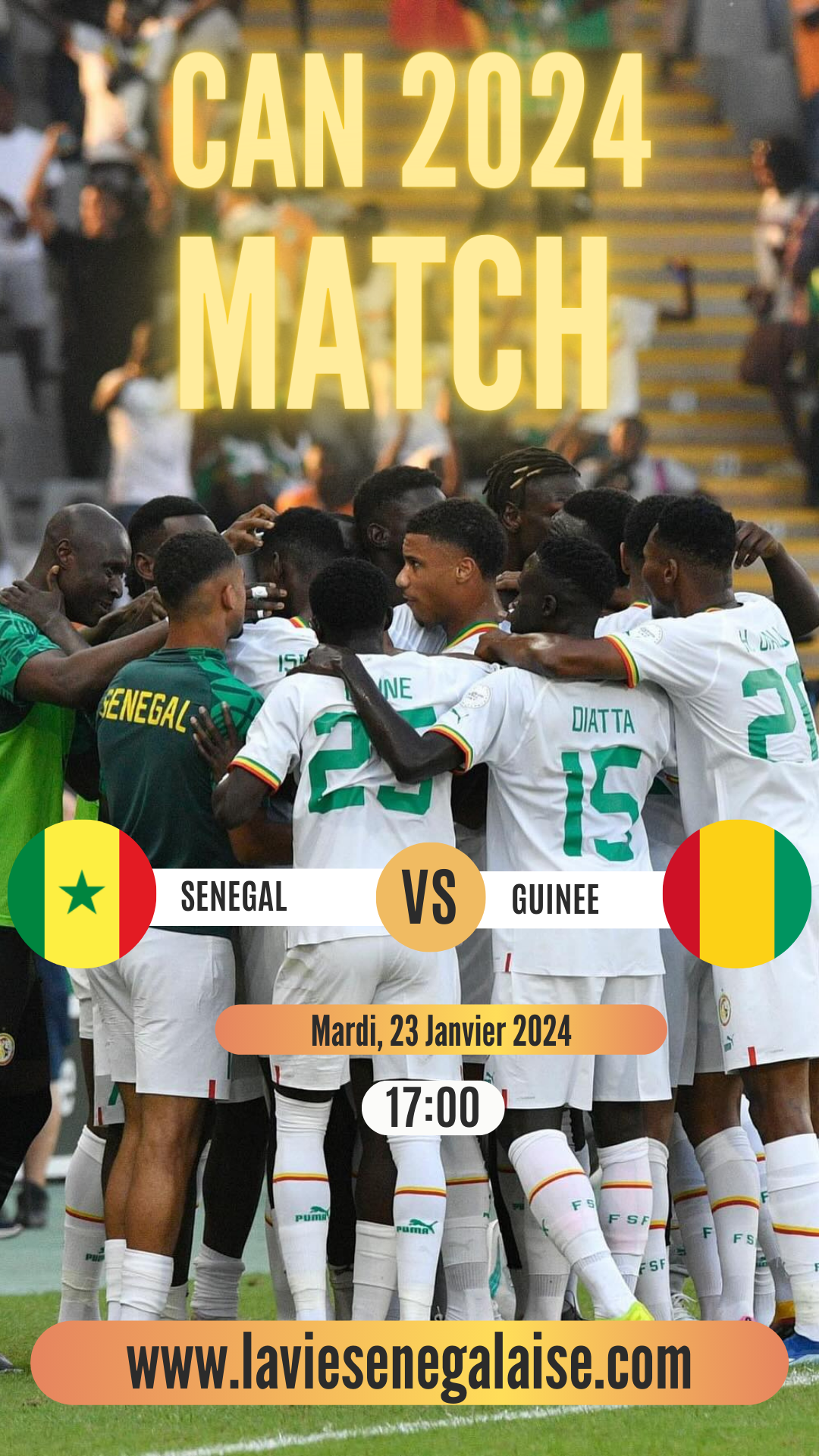 Sénégal Vs Guinée