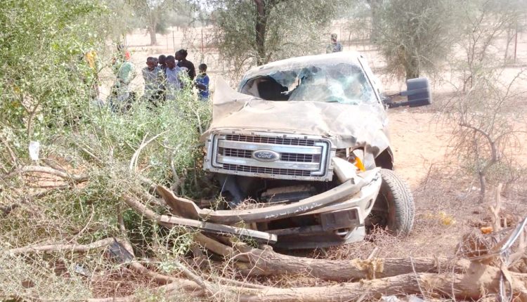 Accident sur la route du Magal de Kaju Rajab