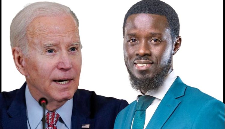 Le président américain Joe Biden félicite Bassirou Diomaye Faye pour son élection