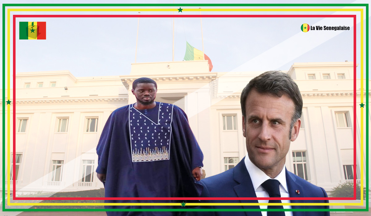 Macron et Président Bassirou diomaye Faye