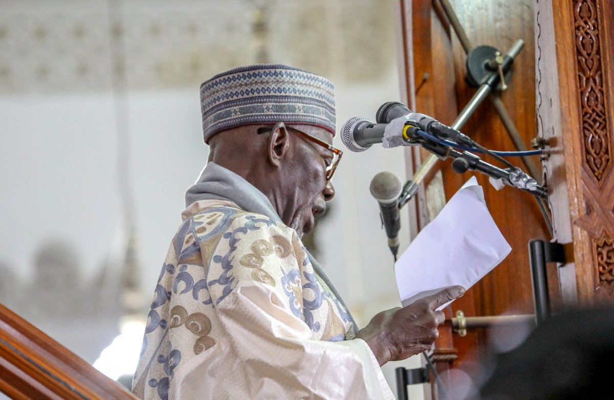 El Hadj Alioune Samb - imam ratib de la Grande mosquée de Dakar au Sénégal