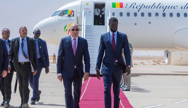 Le président du Sénégal en Mauritanie