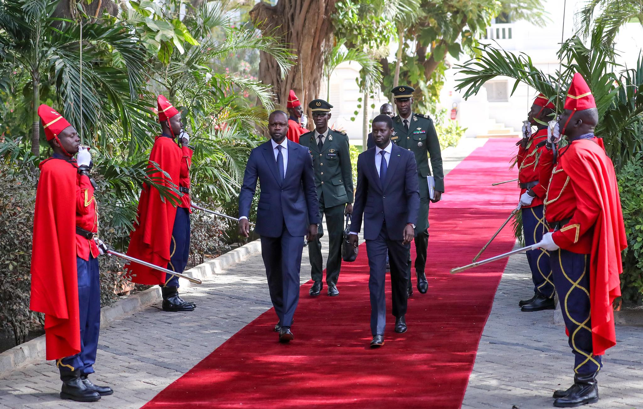 Président Bassirou Diomaye Faye et Premier ministre Ousmane Sonko