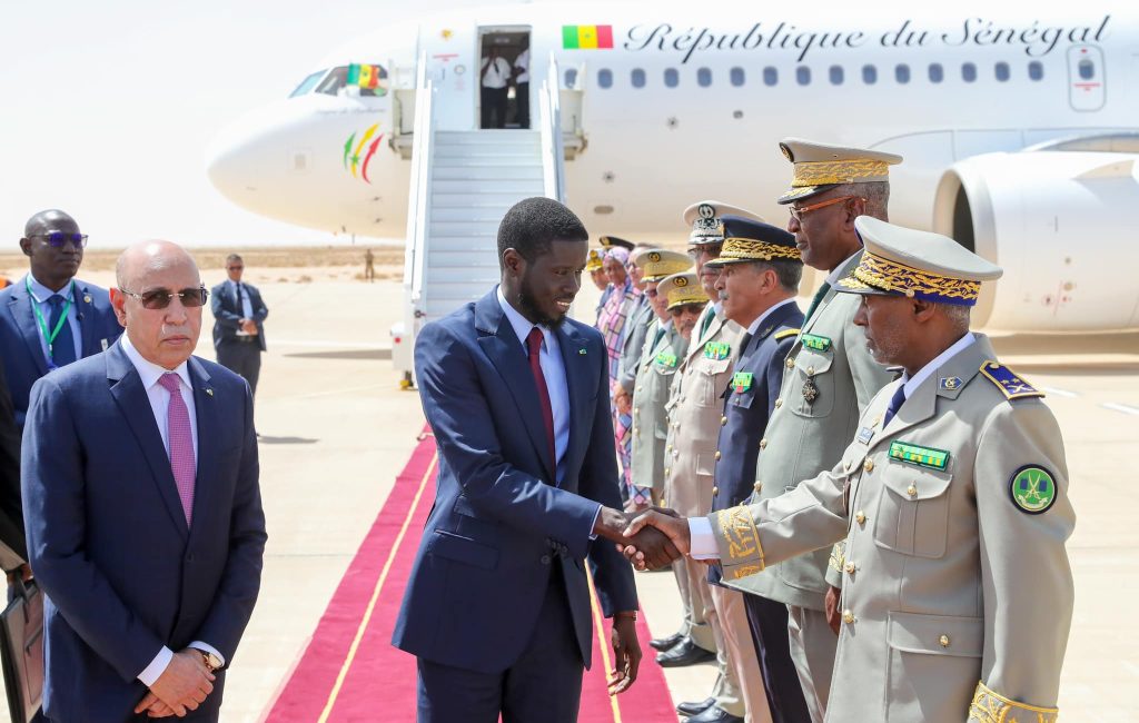 Visite officielle du Président du Sénégal Bassirou Diomaye Faye en Mauritanie (4)