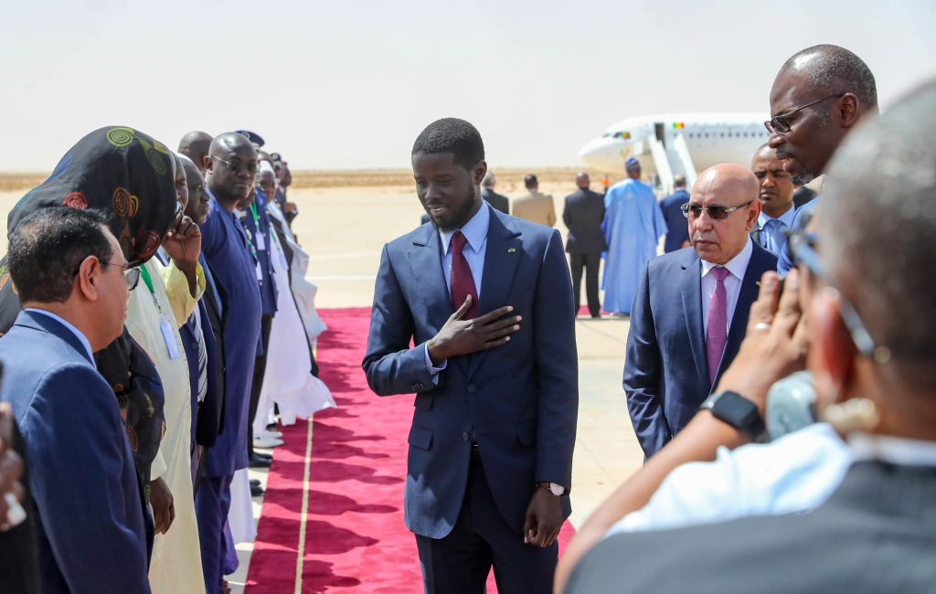 Visite officielle du Président du Sénégal Bassirou Diomaye Faye en Mauritanie (6)