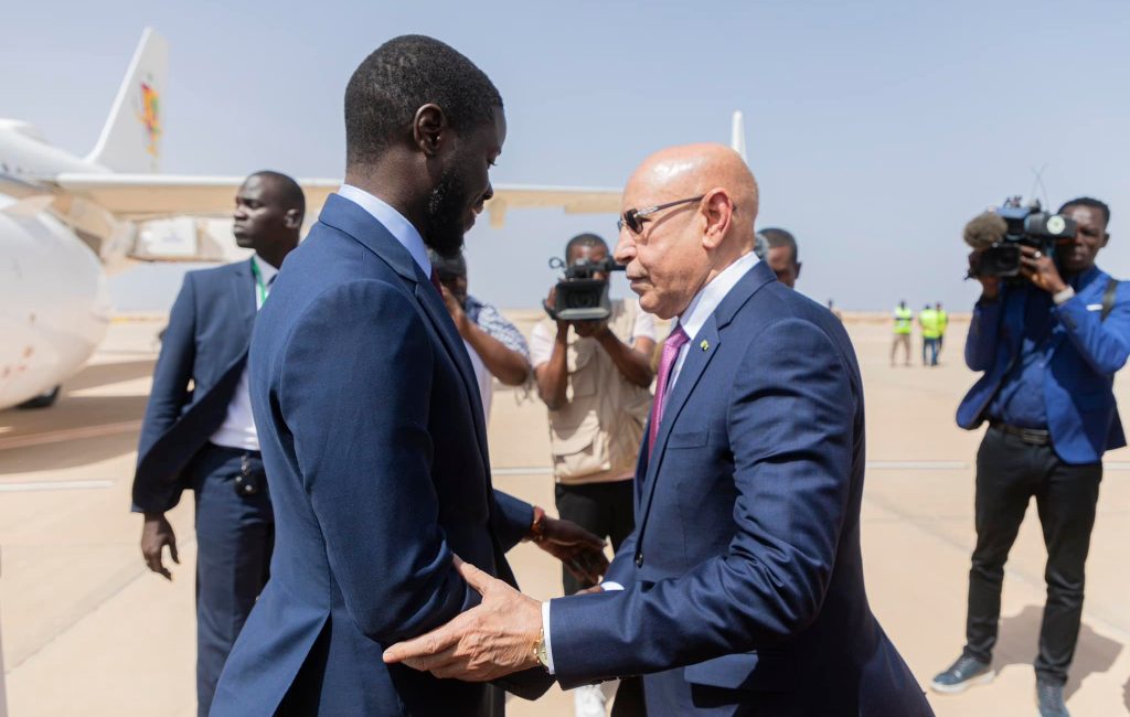 Visite officielle du Président du Sénégal Bassirou Diomaye Faye en Mauritanie (7)