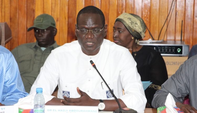 Dr Abdourahmane DIOUF, Ministre de l'Enseignement supérieur, de la Recherche et de l'Innovation du Sénégal 2024