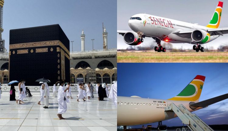 Le programme des vols aller de Air Sénégal - Pèlerinage à la Mecque 2024