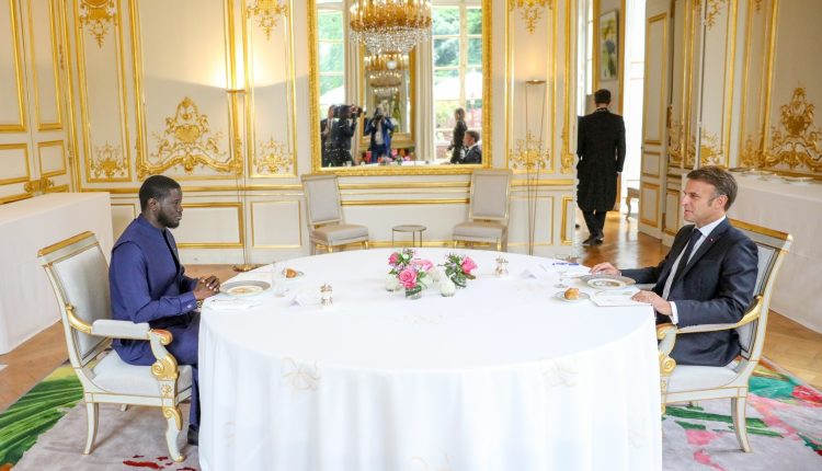 Paris - Elysée - Entretien entre Bassirou Diomaye Faye et Macron (7)