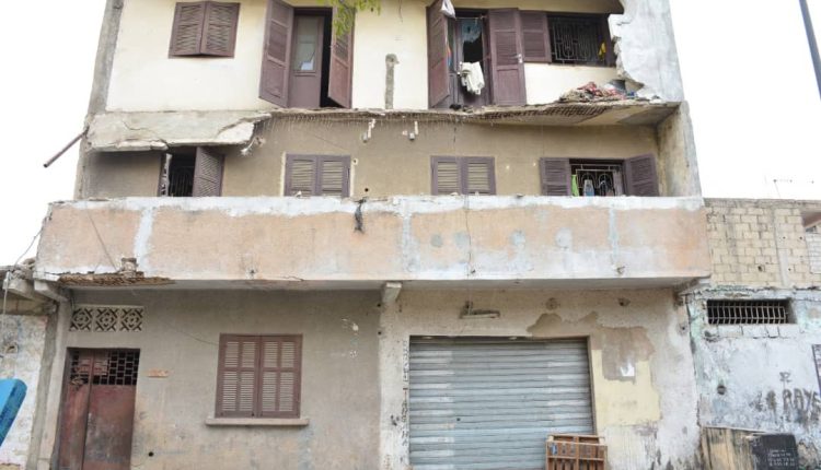 bâtiments menacent ruine au Sénégal, bâtiments menacent ruine à Dakar