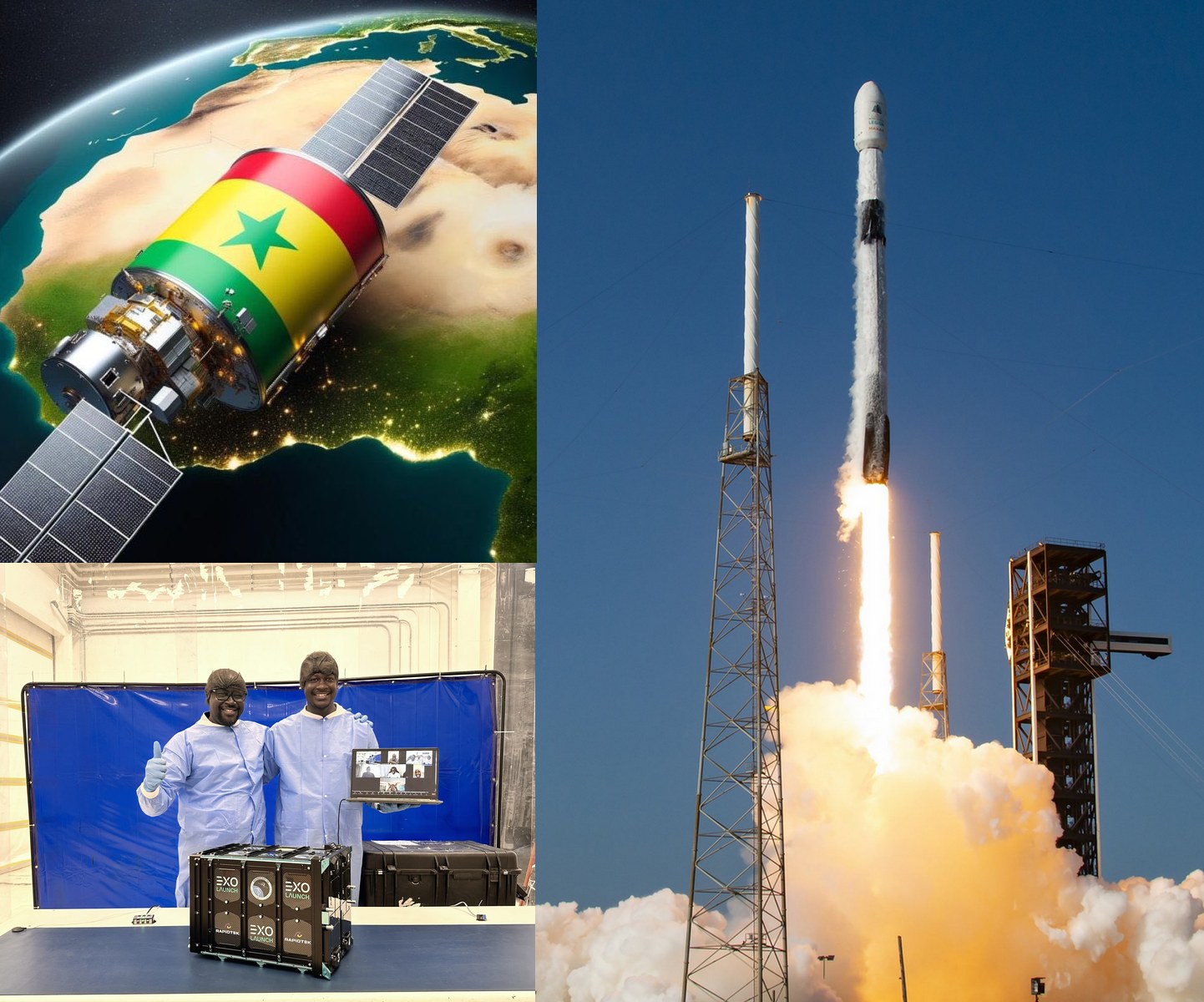 Lancement du premier satellite du Sénégal, GAINDESAT-1A