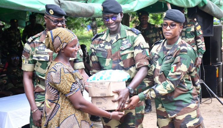 Solidarité des Forces armées sénégalaises à Niaguis (2)