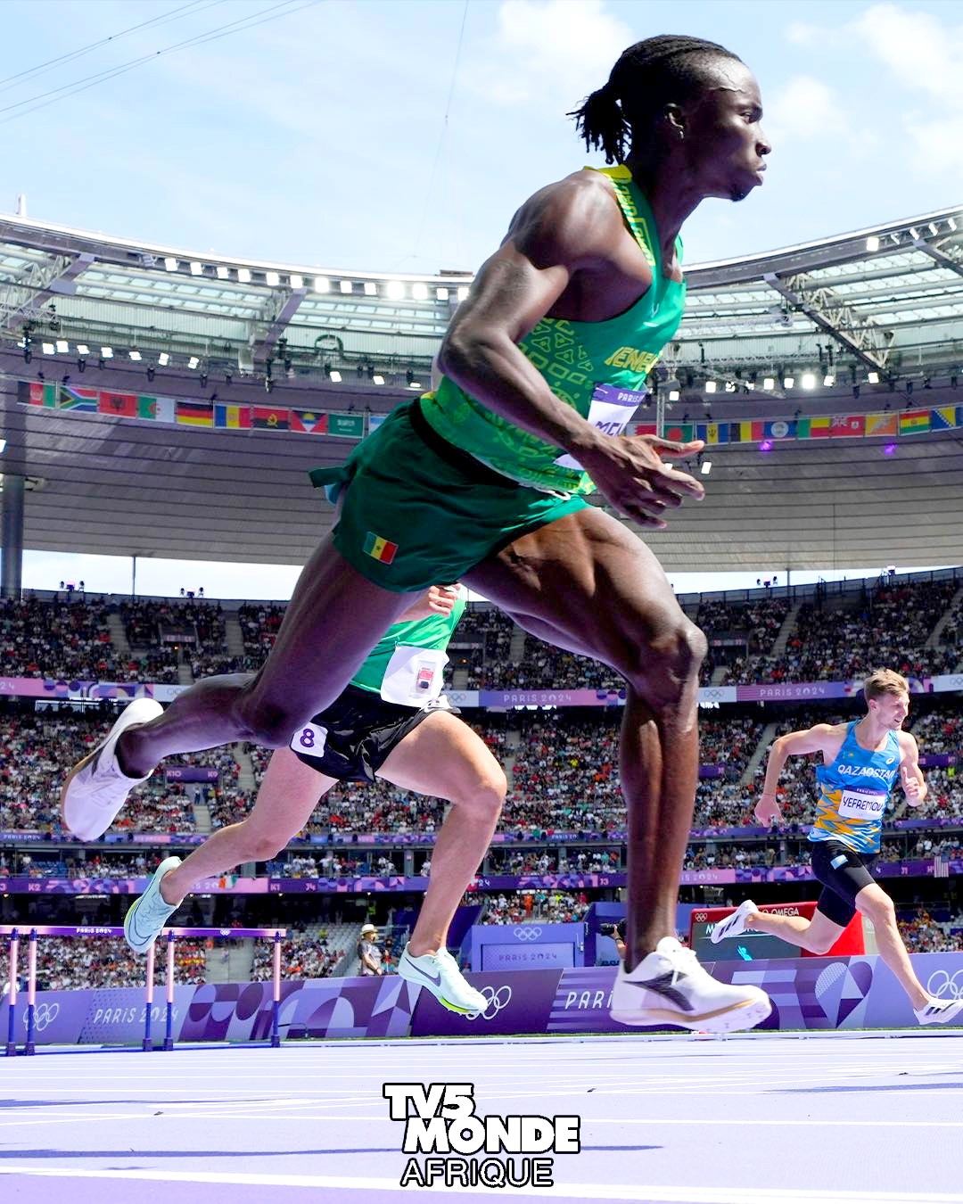 Victoire pour le sénégalais Louis François Mendy au 110 m haies