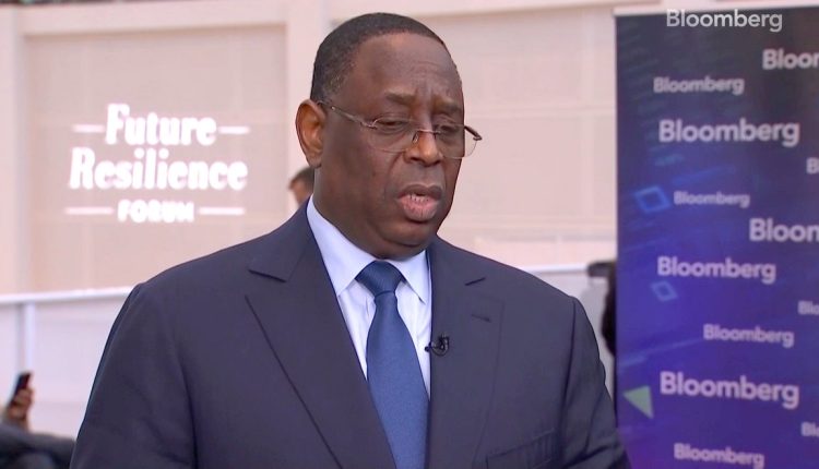 Entretien Macky Sall avec Bloomberg à Londres